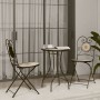 Mesa bistró de mosaico cerámica terracota y blanco Ø50x70 cm by vidaXL, Garden tables - Ref: Foro24-4003402, Price: 104,97 €,...