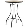 Mesa bistró de mosaico cerámica terracota y blanco Ø50x70 cm by vidaXL, Garden tables - Ref: Foro24-4003402, Price: 102,61 €,...