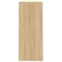Mueble zapatero de madera contrachapada color roble 60x35x84cm by vidaXL, Shoe racks and shoe organizers - Ref: Foro24-801074...