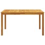 Juego de comedor de jardín 5 piezas madera maciza de acacia by vidaXL, Garden sets - Ref: Foro24-3295257, Price: 456,39 €, Di...