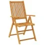 5-teiliges Massivholz-Gartenspeiseset aus Akazienholz von vidaXL, Gartensets - Ref: Foro24-3295257, Preis: 446,91 €, Rabatt: %