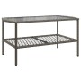 Set de sofás de jardín 4 pzas y cojines ratán sintético gris by vidaXL, Garden sets - Ref: Foro24-368729, Price: 297,12 €, Di...