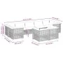 Set de sofás de jardín 8 piezas y cojines ratán sintético negro by vidaXL, Garden sets - Ref: Foro24-3261992, Price: 656,55 €...