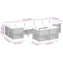 Set de sofás de jardín 8 piezas y cojines ratán sintético negro by vidaXL, Garden sets - Ref: Foro24-3261992, Price: 666,59 €...