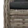 Set comedor jardín 9 pzas y cojines ratán sintético gris by vidaXL, Garden sets - Ref: Foro24-3262786, Price: 1,00 €, Discoun...