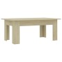 Mesa de centro madera contrachapada color roble 100x60x42 cm de vidaXL, Mesas de centro - Ref: Foro24-801182, Precio: 47,86 €...