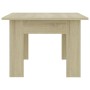 Mesa de centro madera contrachapada color roble 100x60x42 cm de vidaXL, Mesas de centro - Ref: Foro24-801182, Precio: 47,86 €...