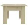 Mesa de centro madera contrachapada color roble 100x60x42 cm de vidaXL, Mesas de centro - Ref: Foro24-801182, Precio: 47,18 €...