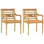 Juego de comedor para jardín 3 pzas madera maciza de teca by vidaXL, Garden sets - Ref: Foro24-3155976, Price: 369,15 €, Disc...