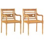 Juego de comedor para jardín 3 pzas madera maciza de teca von vidaXL, Gartensets - Ref: Foro24-3155976, Preis: 382,59 €, Raba...