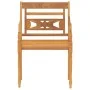 Juego de comedor para jardín 3 pzas madera maciza de teca by vidaXL, Garden sets - Ref: Foro24-3155976, Price: 369,15 €, Disc...