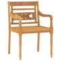 Juego de comedor para jardín 3 pzas madera maciza de teca by vidaXL, Garden sets - Ref: Foro24-3155976, Price: 369,15 €, Disc...