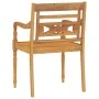 Juego de comedor para jardín 3 pzas madera maciza de teca by vidaXL, Garden sets - Ref: Foro24-3155976, Price: 369,15 €, Disc...