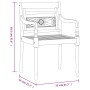 Juego de comedor para jardín 9 piezas madera maciza de teca by vidaXL, Garden sets - Ref: Foro24-3155983, Price: 1,00 €, Disc...