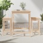 Set de mesa y taburetes altos 3 piezas madera maciza de pino von vidaXL, Gartensets - Ref: Foro24-3154725, Preis: 184,26 €, R...