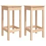 Set de mesa y taburetes altos 3 piezas madera maciza de pino by vidaXL, Garden sets - Ref: Foro24-3154725, Price: 181,51 €, D...
