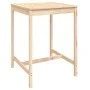 Set de mesa y taburetes altos 3 piezas madera maciza de pino by vidaXL, Garden sets - Ref: Foro24-3154725, Price: 181,51 €, D...