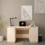 Solid pine wood desk 140x50x75 cm by vidaXL, Desks - Ref: Foro24-814324, Price: 132,69 €, Discount: %