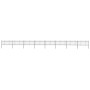 Garden fence with black steel spearheads 13.6x0.8 m by vidaXL, fence panels - Ref: Foro24-277609, Price: 364,45 €, Discount: %