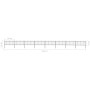 Gartenzaun mit Speerspitzen aus schwarzem Stahl, 13,6 x 0,8 m von vidaXL, Zaunpaneele - Ref: Foro24-277609, Preis: 364,45 €, ...