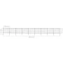 Gartenzaun mit Speerspitzen aus schwarzem Stahl 15,3x1,5 m von vidaXL, Zaunpaneele - Ref: Foro24-277637, Preis: 609,95 €, Rab...