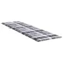 Gray Checkered Oxford Cloth Lounger Cushion 200x70x3 cm by vidaXL, Cushions for chairs and sofas - Ref: Foro24-314232, Price:...