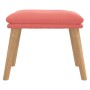 Fußhocker aus rosa Samt, 45 x 29,5 x 35 cm von vidaXL, Osmanen - Ref: Foro24-341439, Preis: 39,86 €, Rabatt: %