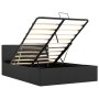 Hydraulic canapé bed storage dark gray fabric 120x200cm by vidaXL, Beds and slatted bases - Ref: Foro24-285572, Price: 386,49...