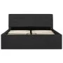 Hydraulic canapé bed storage dark gray fabric 120x200cm by vidaXL, Beds and slatted bases - Ref: Foro24-285572, Price: 386,49...