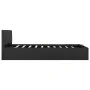 Hydraulic canapé bed storage dark gray fabric 120x200cm by vidaXL, Beds and slatted bases - Ref: Foro24-285572, Price: 386,49...