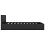 Hydraulic canapé bed storage dark gray fabric 120x200cm by vidaXL, Beds and slatted bases - Ref: Foro24-285572, Price: 386,49...