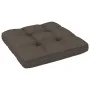 Gartenhocker aus weiß imprägnierten Kiefernholzpaletten von vidaXL, Modulare Sofas für den Außenbereich - Ref: Foro24-3066429...