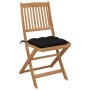 6 Stück klappbare Gartenstühle und Kissen aus massivem Akazienholz von vidaXL, Gartenstühle - Ref: Foro24-3075016, Preis: 318...