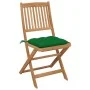 6 pcs folding garden chairs and solid acacia wood cushions by vidaXL, Garden chairs - Ref: Foro24-3075014, Price: 311,50 €, D...