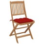 8 Stück klappbare Gartenstühle und Kissen aus massivem Akazienholz von vidaXL, Gartenstühle - Ref: Foro24-3075042, Preis: 405...