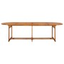 Garden dining set 11 pieces solid acacia wood by vidaXL, Garden sets - Ref: Foro24-3086980, Price: 772,67 €, Discount: %