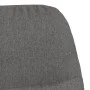 Schaukelstuhl mit Fußstütze aus hellgrauem Stoff von vidaXL, Schaukelstühle - Ref: Foro24-3097401, Preis: 147,05 €, Rabatt: %