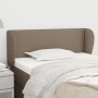 Kopfteil aus taupegrauem Stoff, 83 x 23 x 78/88 cm von vidaXL, Kopf- und Fußteile - Ref: Foro24-3116982, Preis: 40,57 €, Raba...