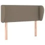 Cabecero de tela gris taupe 83x23x78/88 cm de vidaXL, Cabeceros y pies de cama - Ref: Foro24-3116982, Precio: 40,37 €, Descue...