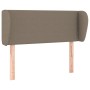 Kopfteil aus taupegrauem Stoff, 83 x 23 x 78/88 cm von vidaXL, Kopf- und Fußteile - Ref: Foro24-3116982, Preis: 40,57 €, Raba...