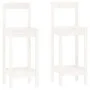3-piece bar set solid white pine wood by vidaXL, Furniture sets for kitchens and dining rooms - Ref: Foro24-3124733, Price: 1...