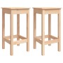 3-teiliges Bar-Set aus massivem Kiefernholz von vidaXL, Möbelsets für Küchen und Esszimmer - Ref: Foro24-3124727, Preis: 151,...