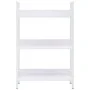 3-stufiges Regal aus weißem Holzwerkstoff, 60 x 27,6 x 90,5 cm von vidaXL, Bücherregale und Regale - Ref: Foro24-288220, Prei...