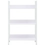 3-stufiges Regal aus weißem Holzwerkstoff, 60 x 27,6 x 90,5 cm von vidaXL, Bücherregale und Regale - Ref: Foro24-288220, Prei...