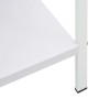 3-stufiges Regal aus weißem Holzwerkstoff, 60 x 27,6 x 90,5 cm von vidaXL, Bücherregale und Regale - Ref: Foro24-288220, Prei...