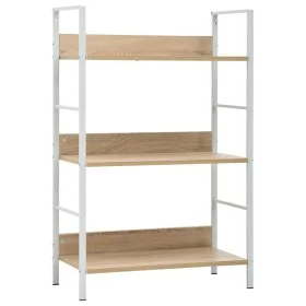 3-level engineered oak wood shelf 60x27.6x90.5 cm by vidaXL, Bookcases and shelves - Ref: Foro24-288221, Price: 58,77 €, Disc...