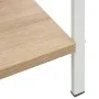3-stöckiges Bücherregal aus Eichenholz 60x27,6x90,5 cm von vidaXL, Bücherregale und Regale - Ref: Foro24-288221, Preis: 56,51...