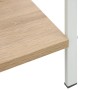 3-stöckiges Bücherregal aus Eichenholz 60x27,6x90,5 cm von vidaXL, Bücherregale und Regale - Ref: Foro24-288221, Preis: 57,52...