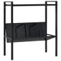 2-tier shelving black engineered wood 52x28x59 cm by vidaXL, Bookcases and shelves - Ref: Foro24-288230, Price: 30,95 €, Disc...