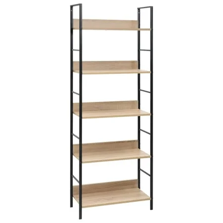 5-tier engineered oak wood shelf 60x27.6x158.5cm by vidaXL, Bookcases and shelves - Ref: Foro24-288227, Price: 70,24 €, Disco...